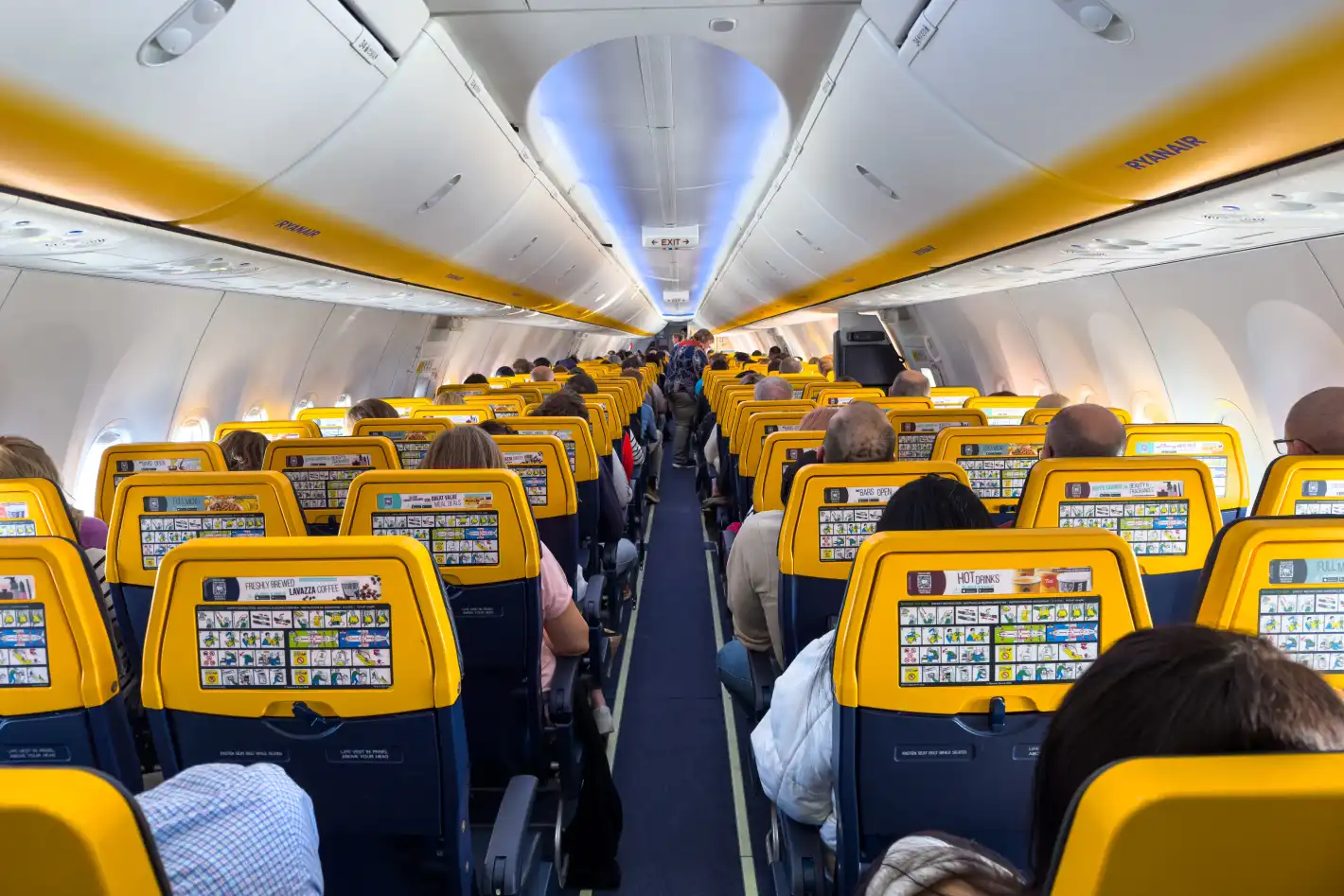 Драма на борда на Ryanair, има много ранени