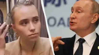Дъщерята на Путин работи в парижка галерия, където украински художници излагат свои картини