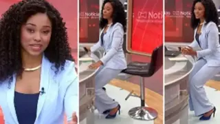 Водеща стана звезда в интернет благодарение на своя професионализъм Видео