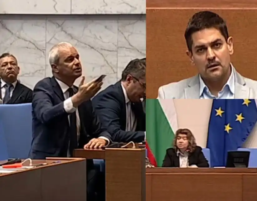 Нов екшън в НС: Викове, заплахи и бой в кулоарите Видео