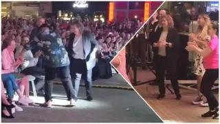 Киселова не устоя на мамбото – заби ритъма с Лу Бега в Казанлък Видео