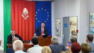 Атанас Зафиров в Ямбол: БСП-ОЛ е социалният стълб в това управление