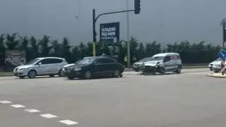 Верижна катастрофа в София, има ранен