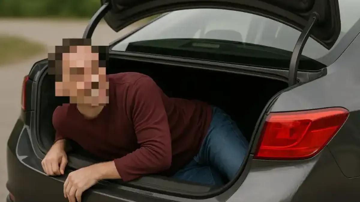 Опасно забавление: Седмокласници се в багажника на дрифтещ автомобил