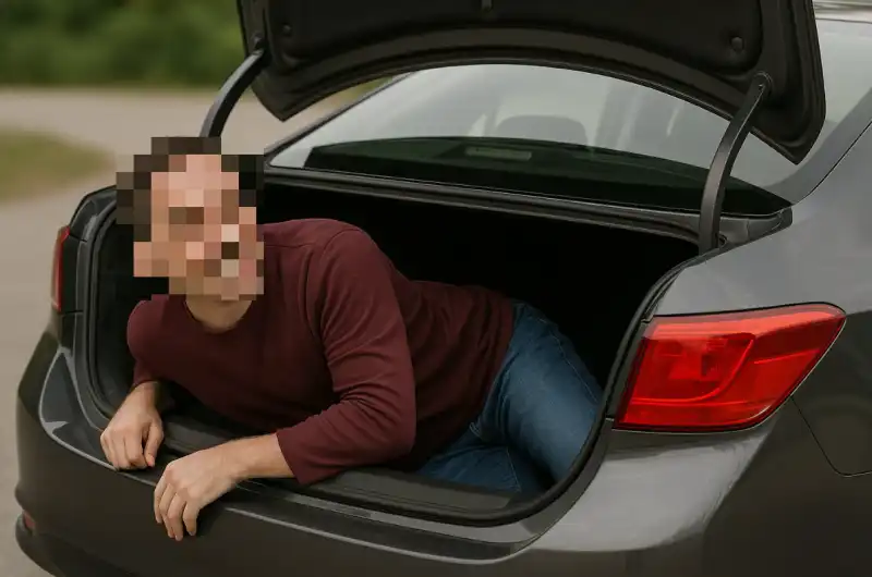 Опасно забавление: Седмокласници се в багажника на дрифтещ автомобил