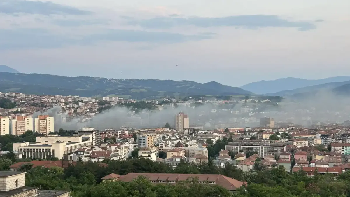 Извънредна ситуация в Благоевград, отцепиха центъра Видео