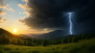 Гръмотевици и захлаждане: Жегата отстъпва с бури до часове