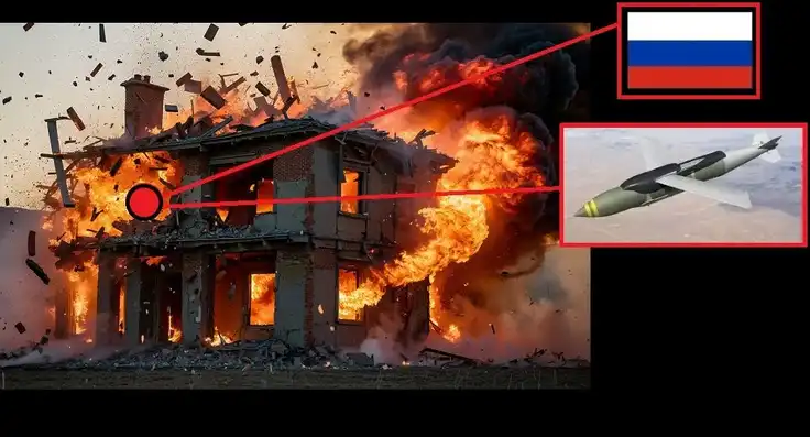 227-килограмова френска бомба помете руски военен склад и пехота в южна Украйна