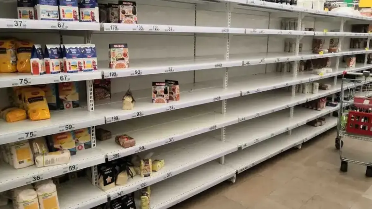 Хранителната криза в Русия се разраства: производството на 3 основни продукта се е сринало