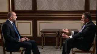 Радев пред CNN не се отказва от референдума за еврото в България, нарече се старомоден