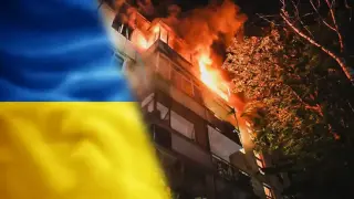 След мощна руска атака: Мъж от Харков трогна света, изпълнявайки Химна на Украйна