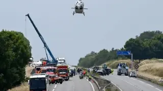 Трагедия във Франция: Автобус с украинци се преобърна, има загинали