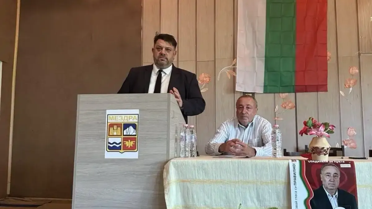 Атанас Зафиров подкрепи кандидата на БСП-ОЛ за село Крета, община Мездра