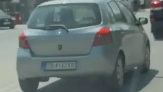 Шофьорка с дете в колата блъсна умишлено друг автомобил край столичен мол