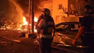 Видео показва последиците след ирански удар по Хайфа