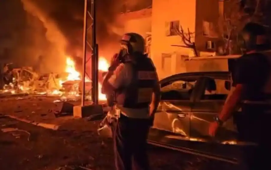 Видео показва последиците след ирански удар по Хайфа