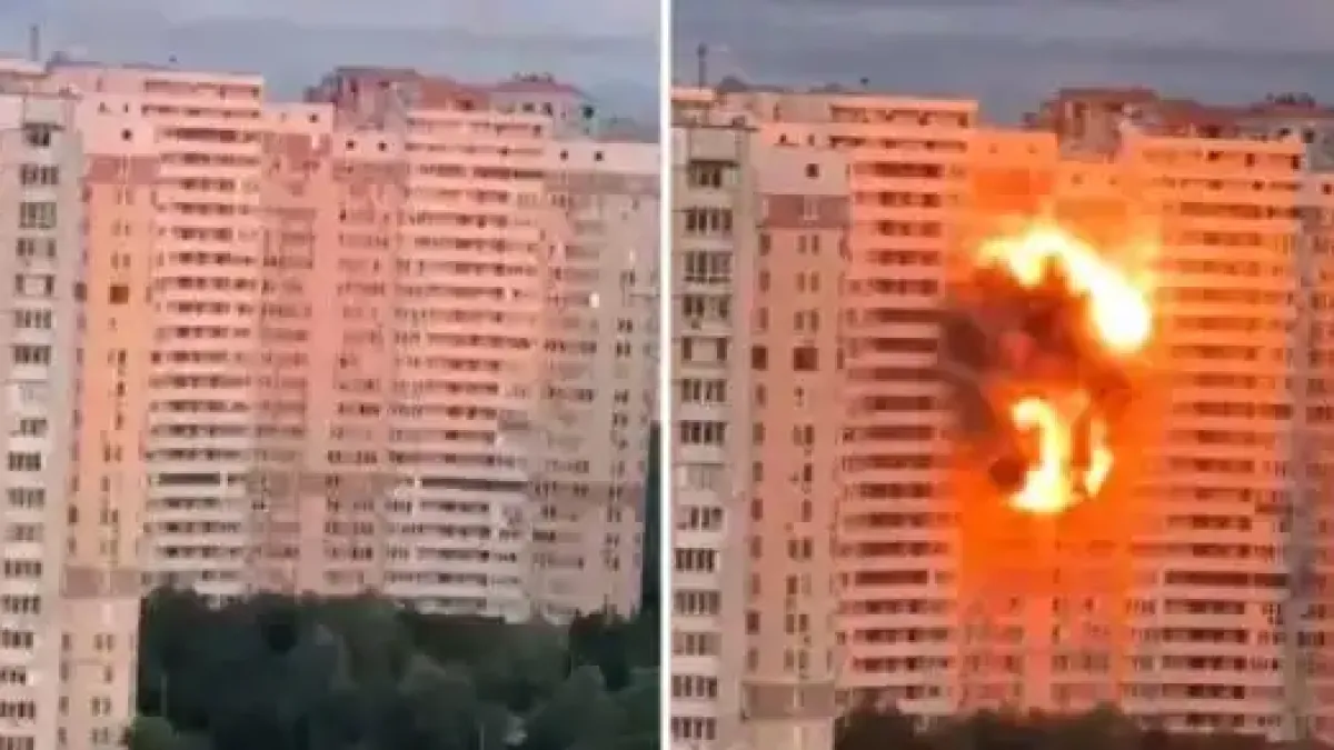 Право в жилищата им! Кадри показват ужаса на масираната руска атака в Киев