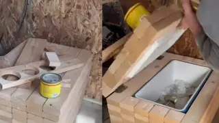 Съпругата няма да разпознае: Показаха маскировка за хладилник за бира Видео