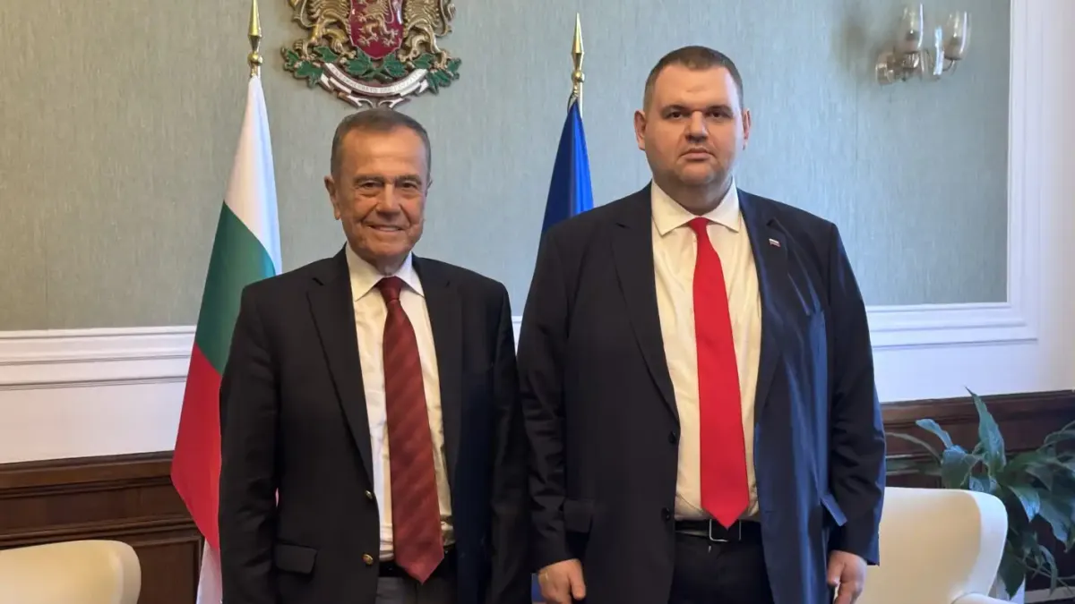 Делян Пеевски се срещна с Турхан Генчоглу, почетен председател на BRTK