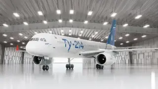 Русия постори нов самолет Ту, ще прави по 20 на година Видео