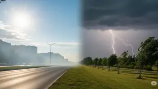 Хала със 100 км/ч помита част от България на 9 юли