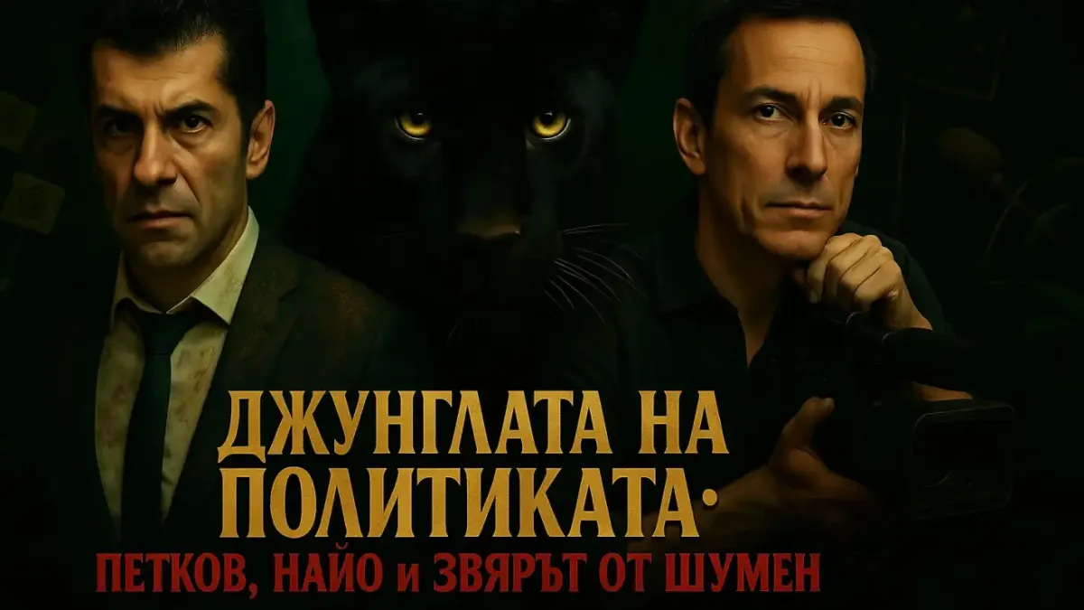 Найо, пантерата и Петков – пиар съвет от джунглата на политиката