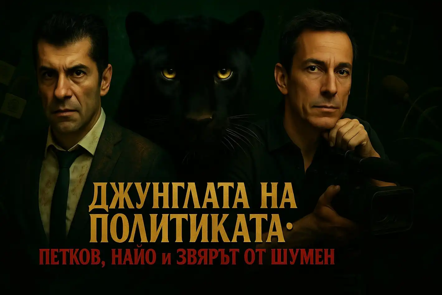 Найо, пантерата и Петков – пиар съвет от джунглата на политиката