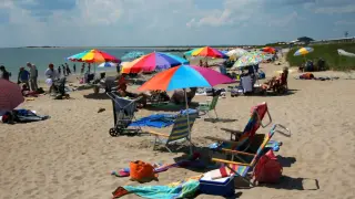 В Гръцко или в Българско? Вадиш мусаката на плажа и мрежата полудява Видео