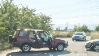 Поредна катастрофа прати жена и две деца в болница