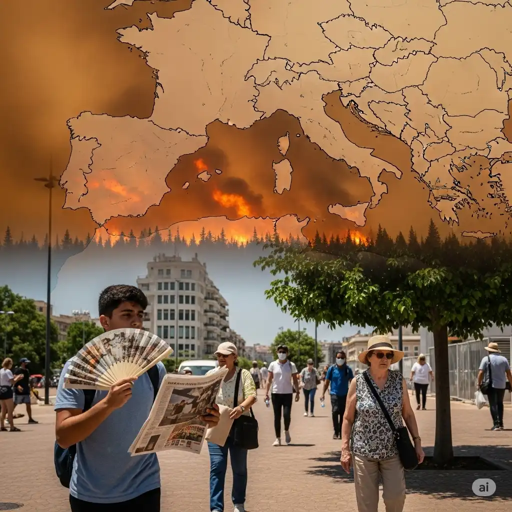 Италия, Испания и Гърция вече се пържат в собствен сос, чакат адските пожари