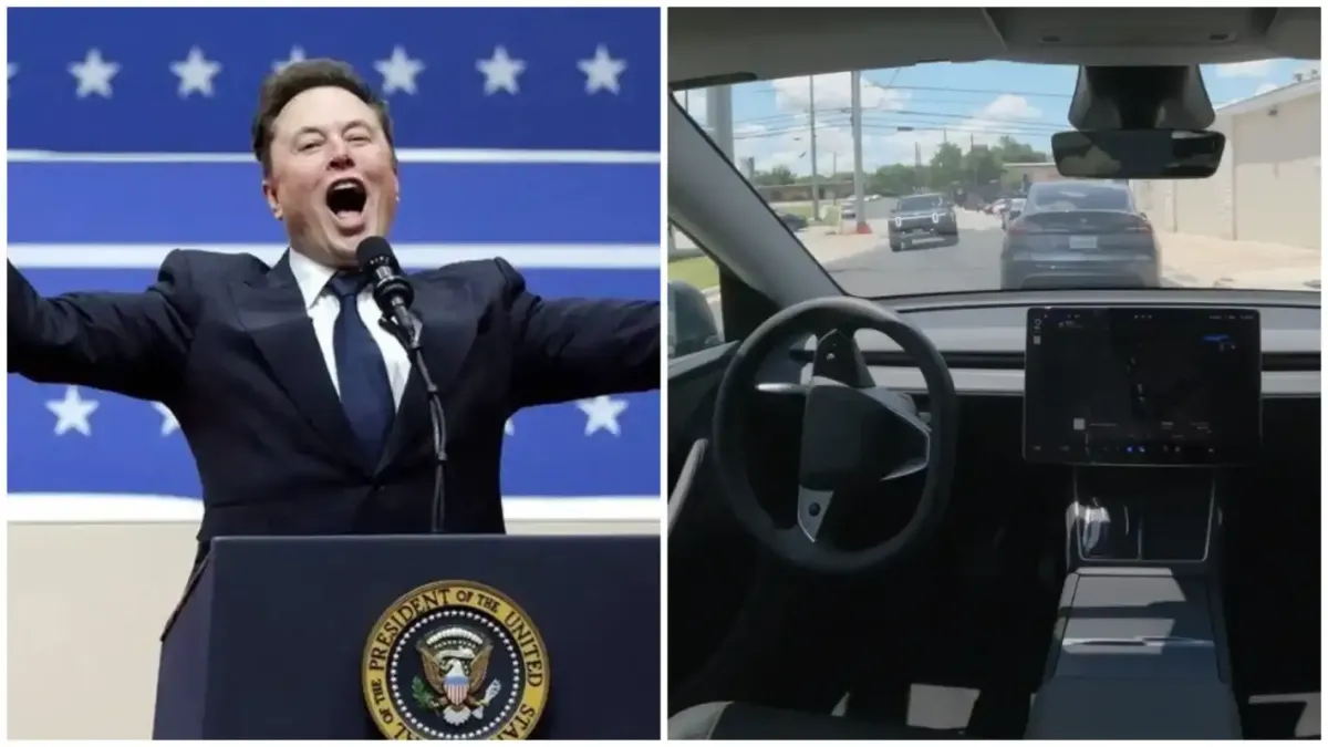 Мъск шокира: Електромобил на Tesla направи това за първи път Видео