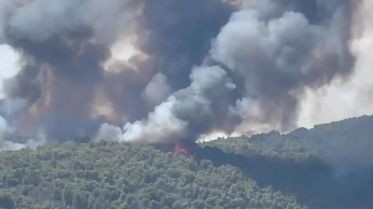 Извънредна ситуация в любим на българите град в Халкидики, евакуират туристи! Видео