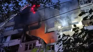Ужас посред нощ: Одеса в пламъци след масирана руска атака с дронове