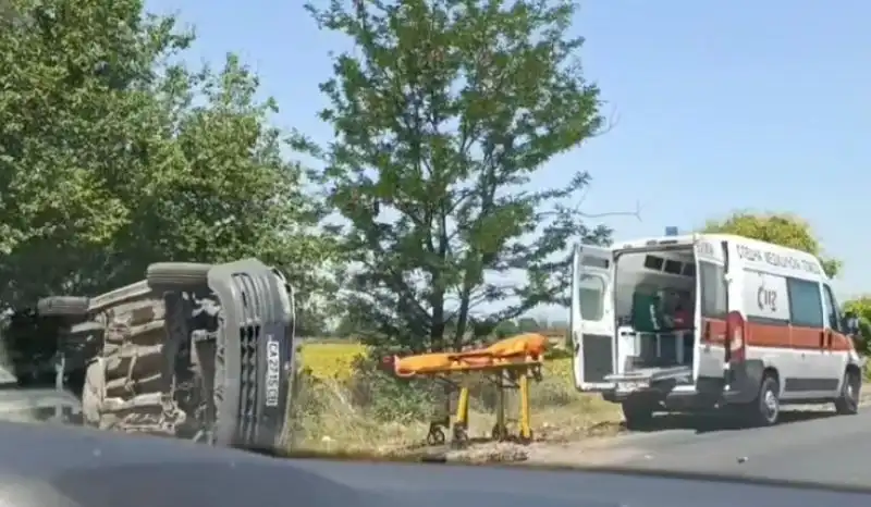 Тежка катастрофа край Пловдив