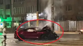 Първи подробности за адското меле с Мустанг по тъмна доба в София