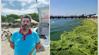 Черно море стана зелено! Какво означава това и има ли опасност за здравето ни?