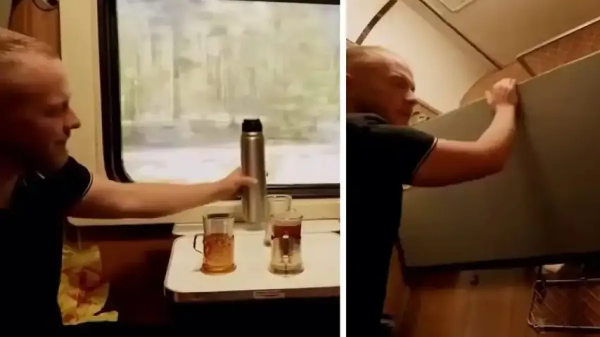 Необичайно: Мъж си създаде купе на влак у дома Видео