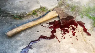 Понечиха да секат полицаи с брадва като дърва за огрев по време на семеен скандал