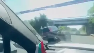 Брутален инцидент в Бургас с джип и Голф, за него ще се говори дълго Видео