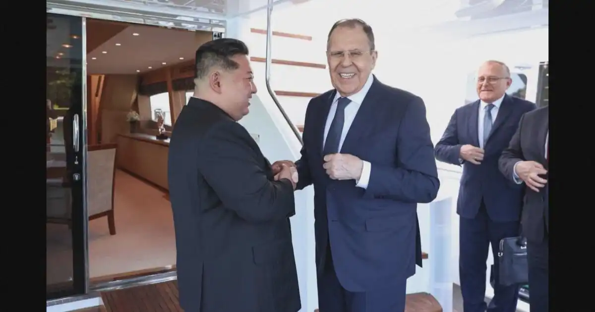 Сергей Лавров се срещна с Ким Чен Ун в Северна Корея