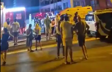 Огнен ад в Анкара: майка и бебе изгоряха, има много ранени Видео