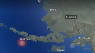 Мощно земетресение разтърси бреговете на Аляска, има опасност от цунами Видео