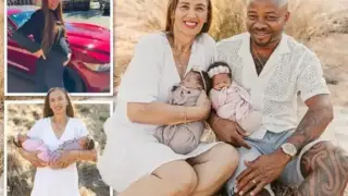 Баба на 12 внуци се влюби в нигериец и му роди близнаци на 56 години