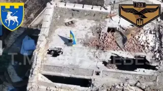 Украинското знаме се завръща на Кинбурнската коса: Бойци от ТРО вдигнаха символа на победата