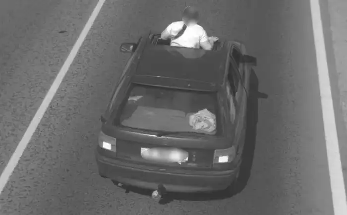 Ново безумие на "Тракия": Автомобил прелетя със 120 км/ч в аварийната лента въпреки толкамерите Видео