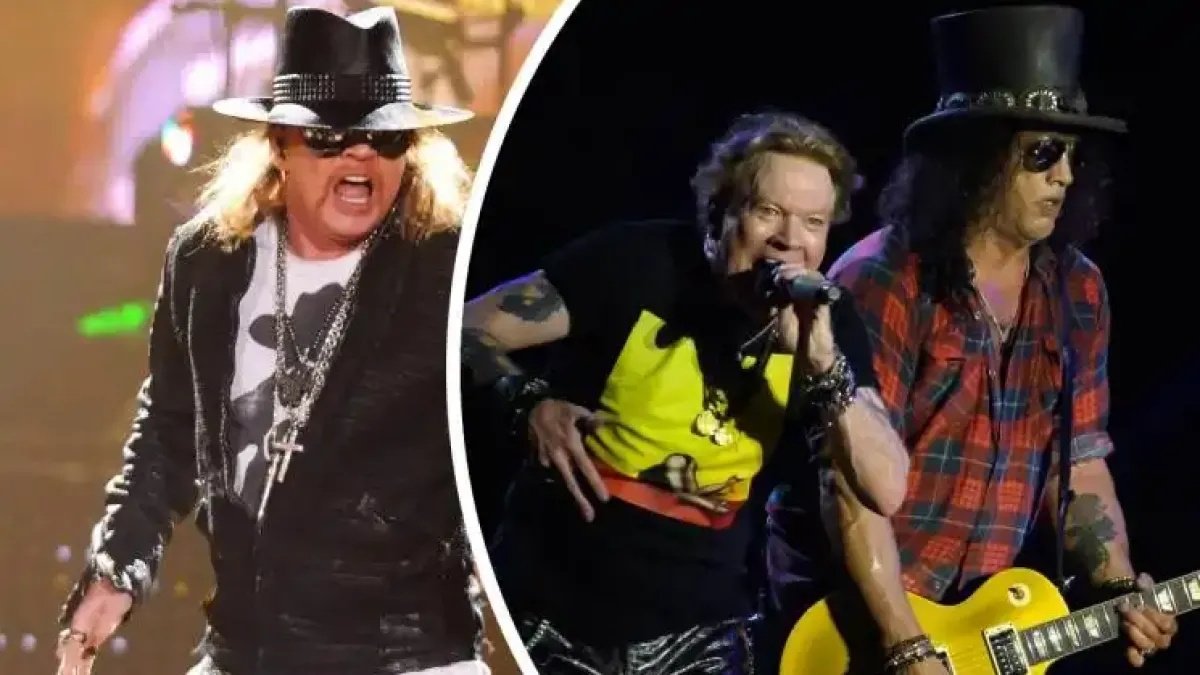 Аксел Роуз и Слаш пристигнаха в София за концерта на Guns N' Roses Снимки