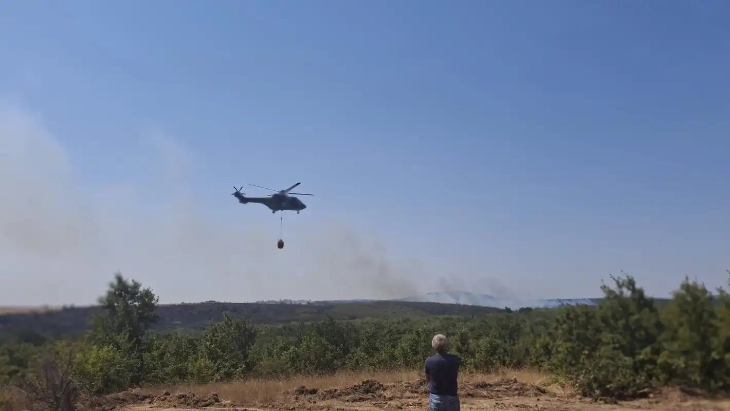 Бедствено положение заради пожарите в Ямболско