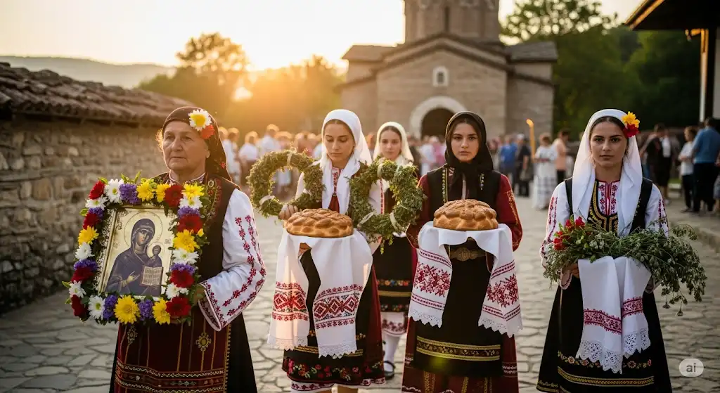 Християнската църква отбелязва на 25 юли Успение на Света Анна
