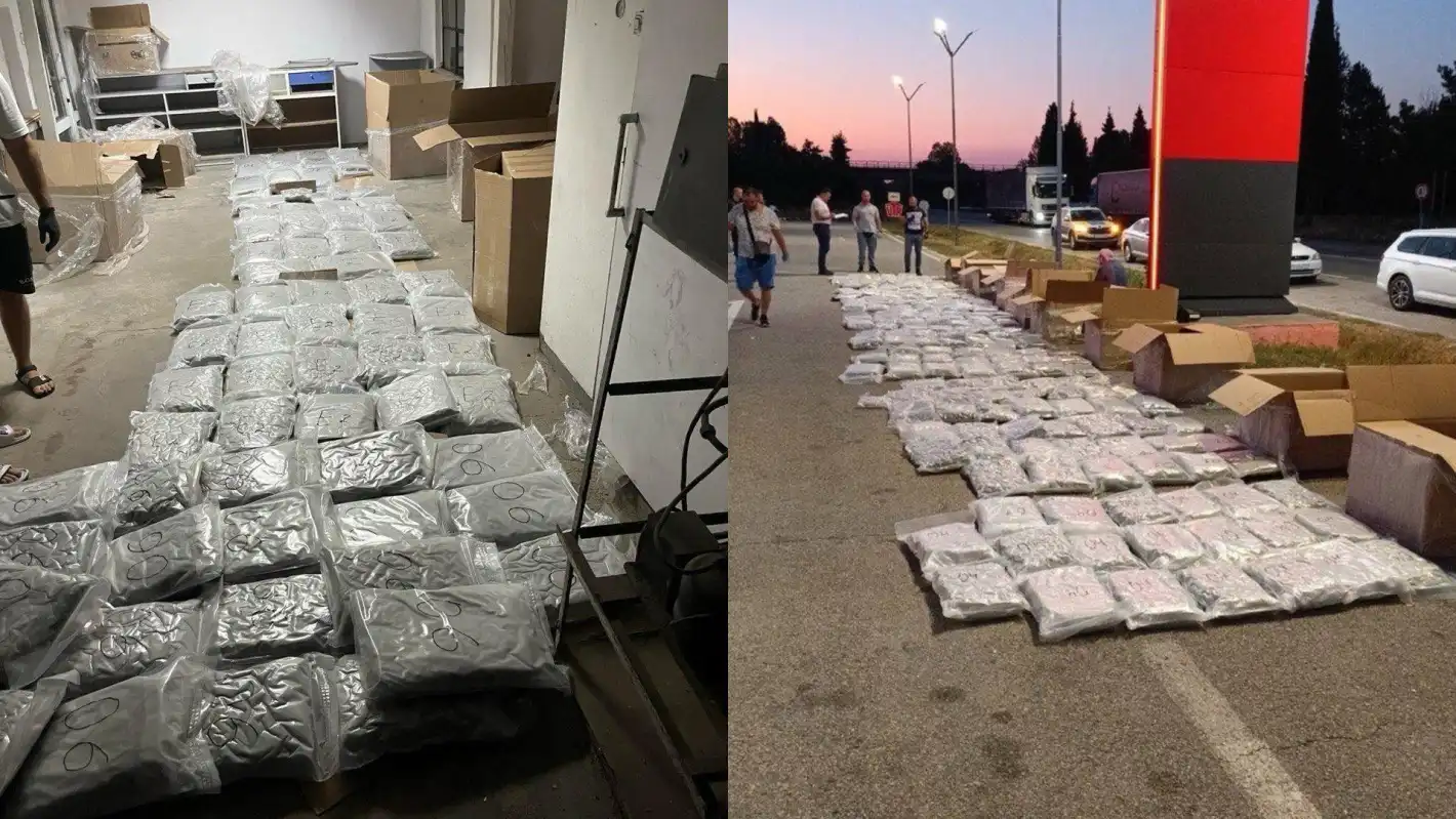 Първо в БЛИЦ! Прокуратурата и ГДБОП задържаха 350 кг дрога! Снимки
