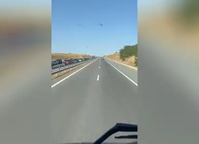 Ад на АМ "Тракия": Верижна катастрофа блокира магистралата, АПИ с извънредни мерки Снимки